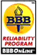 Better Business Bureau Reliability Program